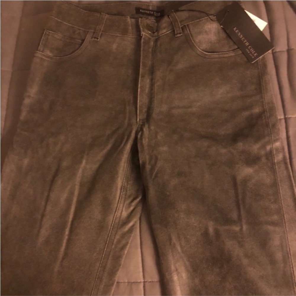 Kenneth Cole leather pants